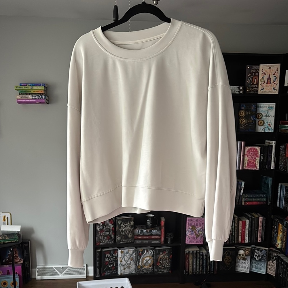 Lululemon Perfectly Oversized Cropped Crewneck